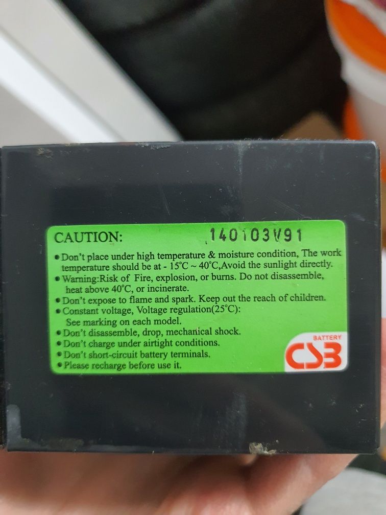 Аккумуляторы csb 12v 9ah