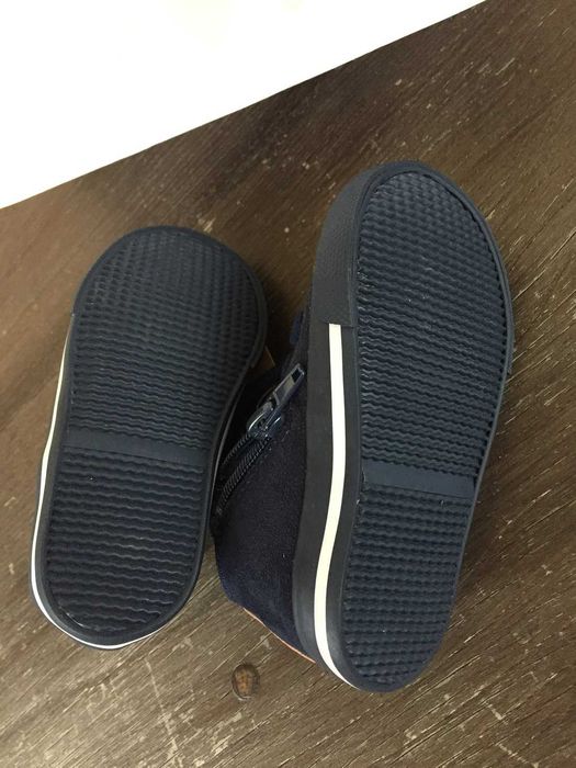 SALDOS -- Sapatos menino CHICCO -- Tamanho 21 -- Botim Azul escuro