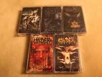 Kasety Vader Blood the Beast Litany Revelations Reign forever World