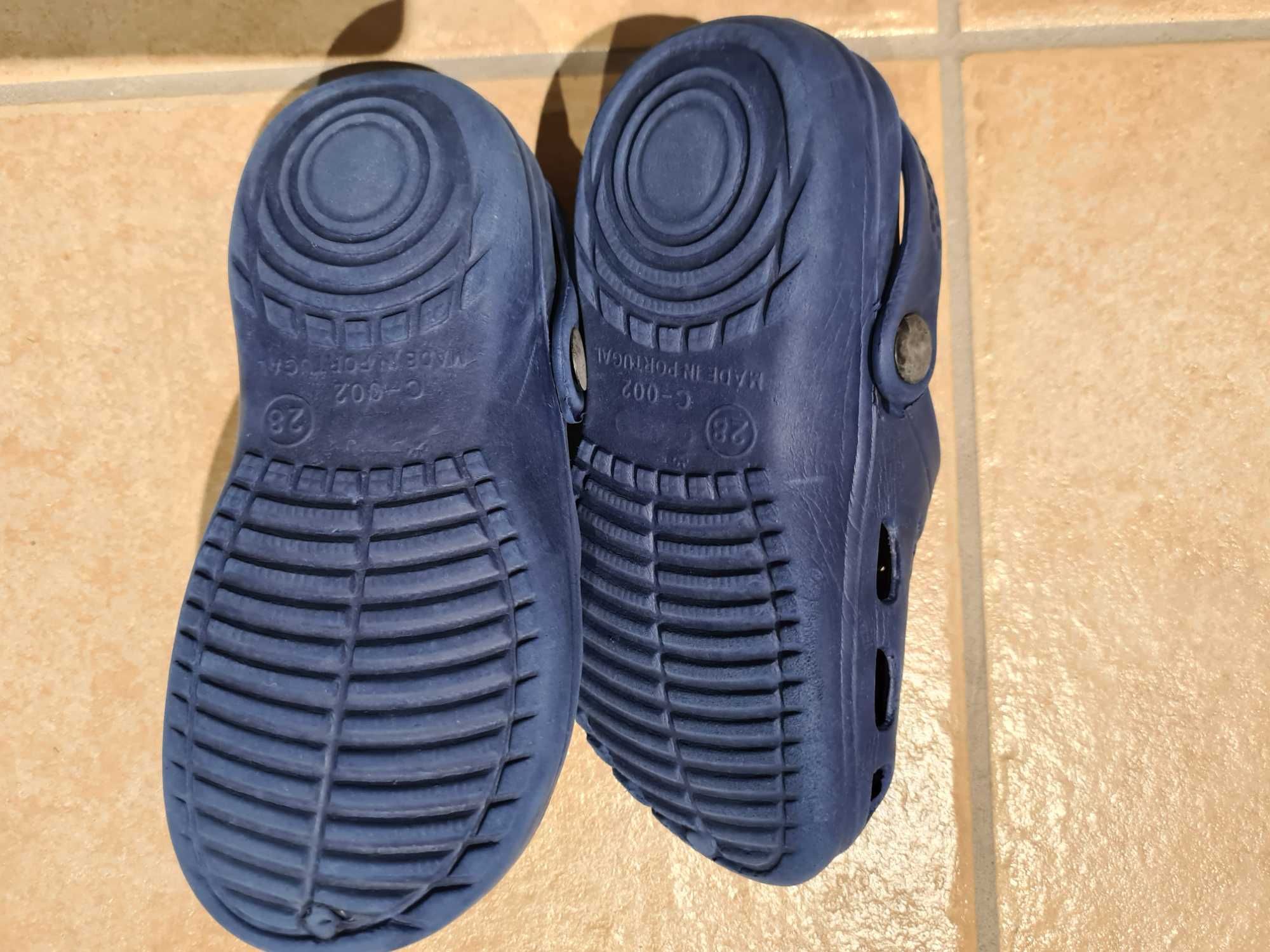 Crocs azuis criança