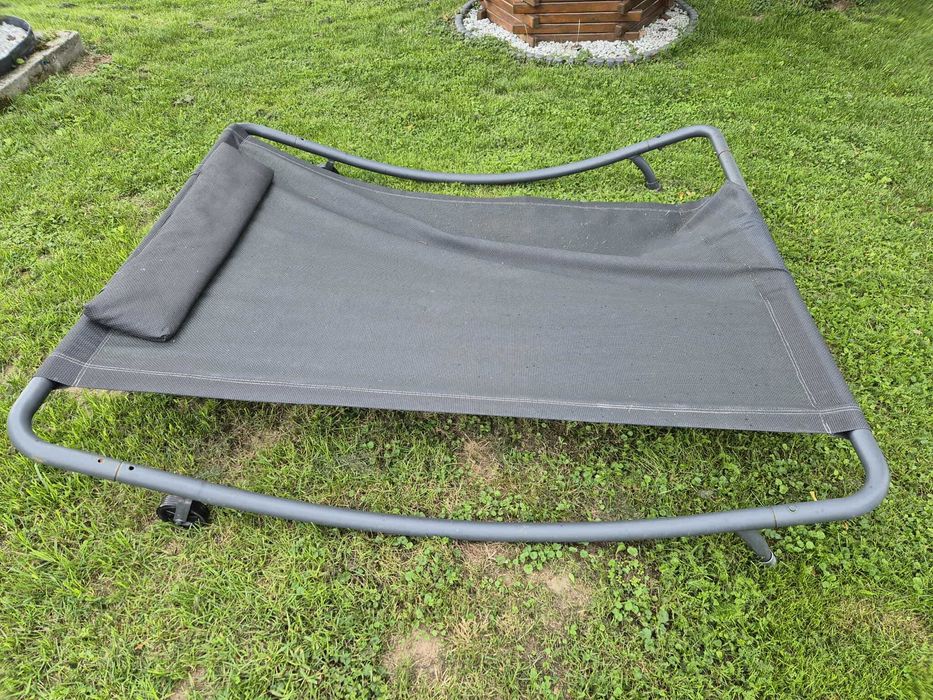 Leżak Ogrodowy PODWÓJNY Tanio Sprzedam Zapraszam!