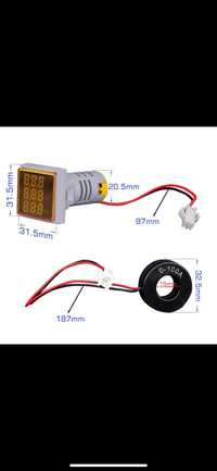 Вольтметр, амперметр, частотомер 3 в 1