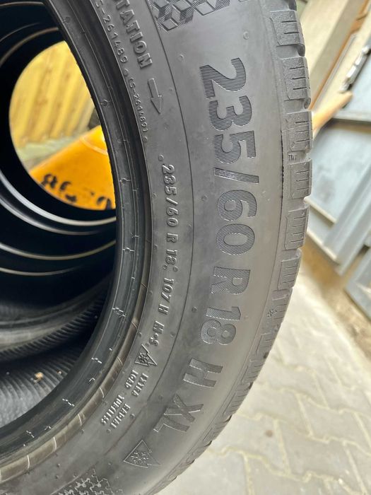 Opony zimowe 4x Continental TS870P 235/60 R18 107H XL DOT21/22 #3565