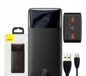 Czarny Powerbank BASEUS Bipow PPBD30K 30000mAh 20W