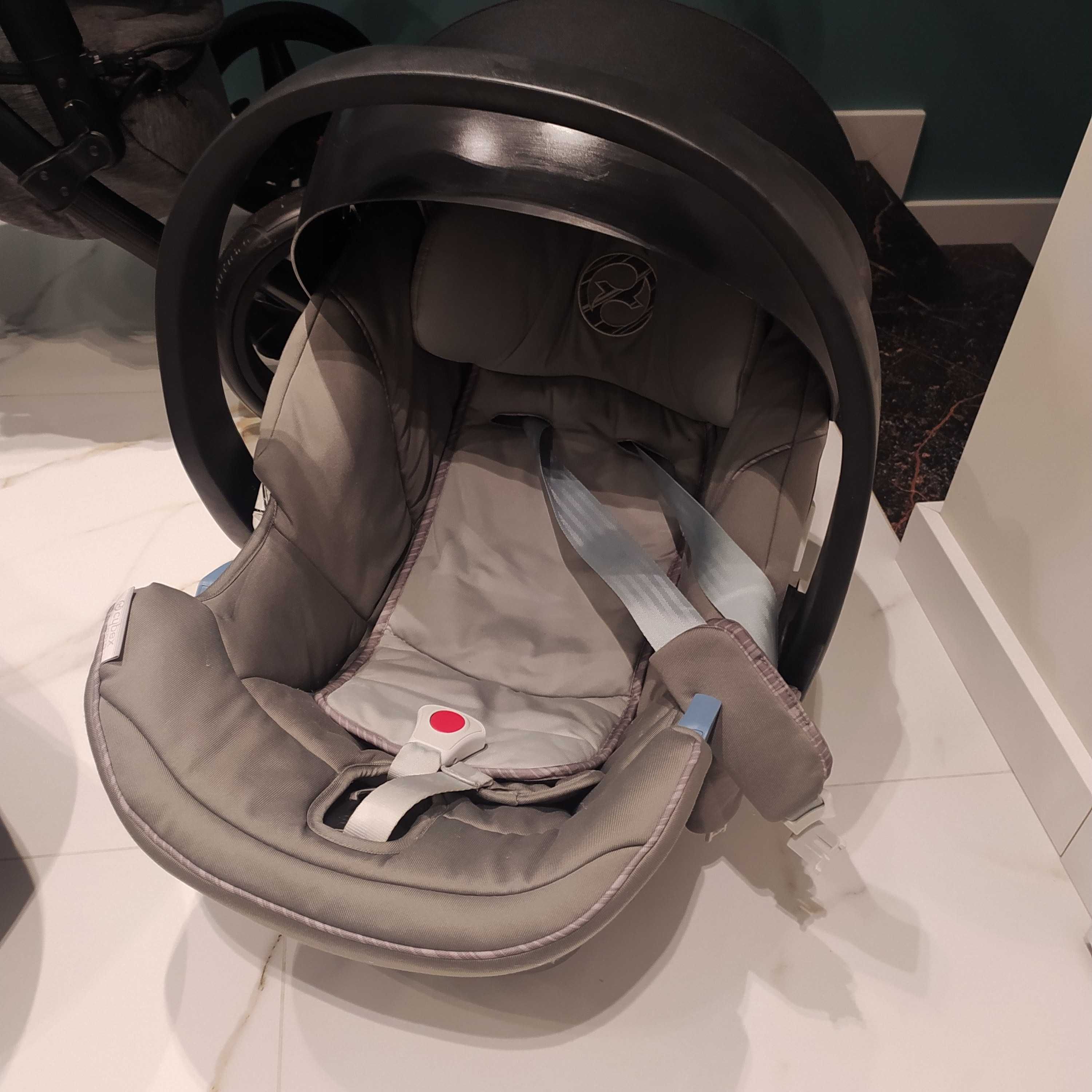 Wózek Adamex i nosidełko cybex