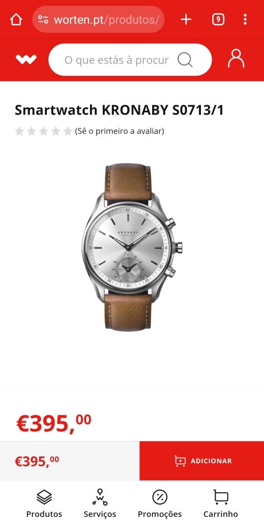 Relógio - Smartwatch Kronaby