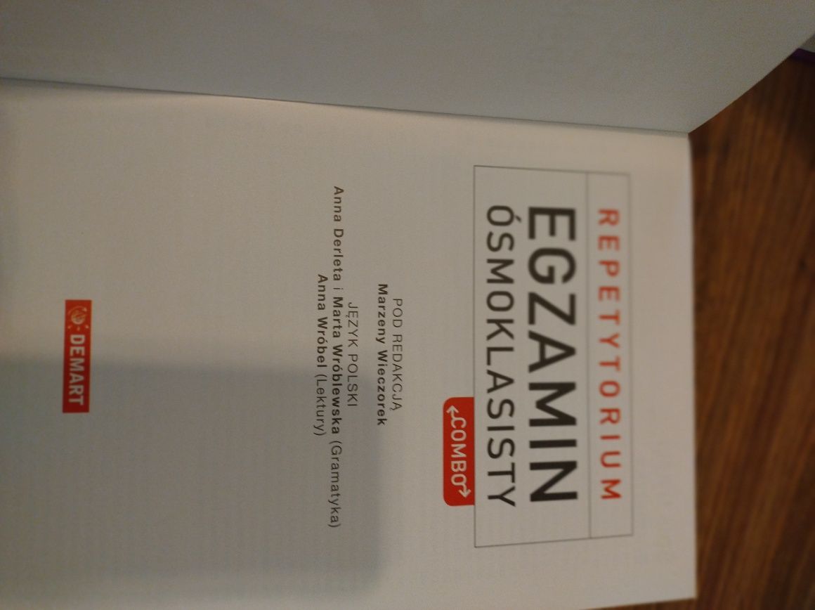 Egzamin ósmoklasisty repetytorium matematyka język polski