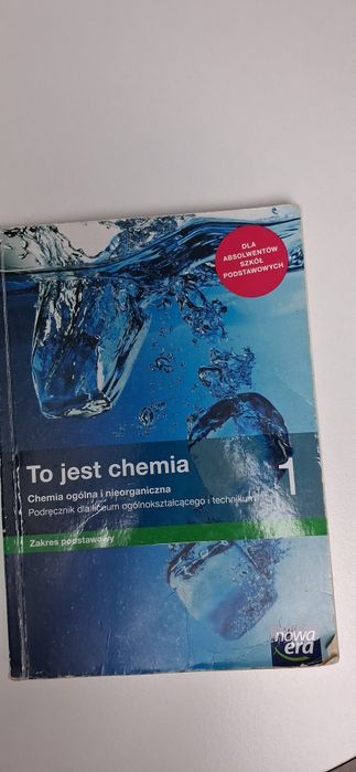 To jest chemia 1 nowa era podręcznik