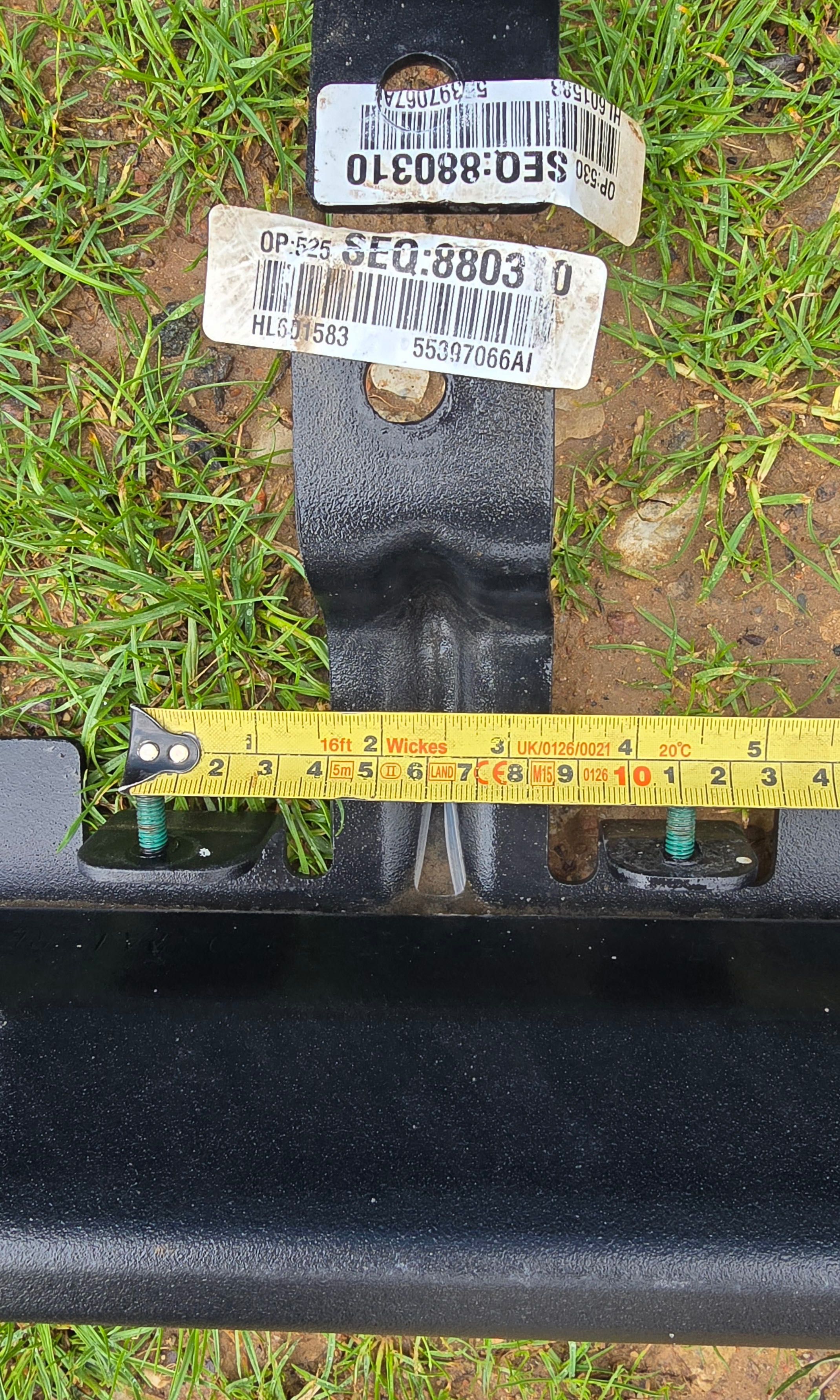 Progi boczne stalowe, oryginalne Jeep Wrangler JK Krótki