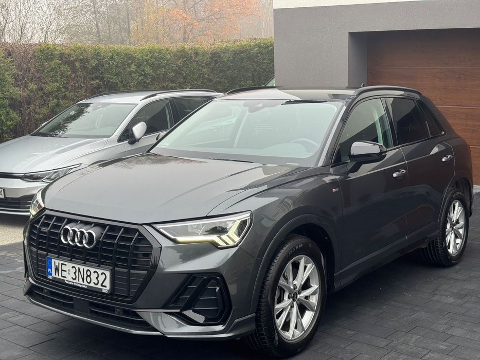 Audi Q3 Sal PL 1WŁ Bezwyp S-LINE Quattro 200km F.Vat 23% Brutto