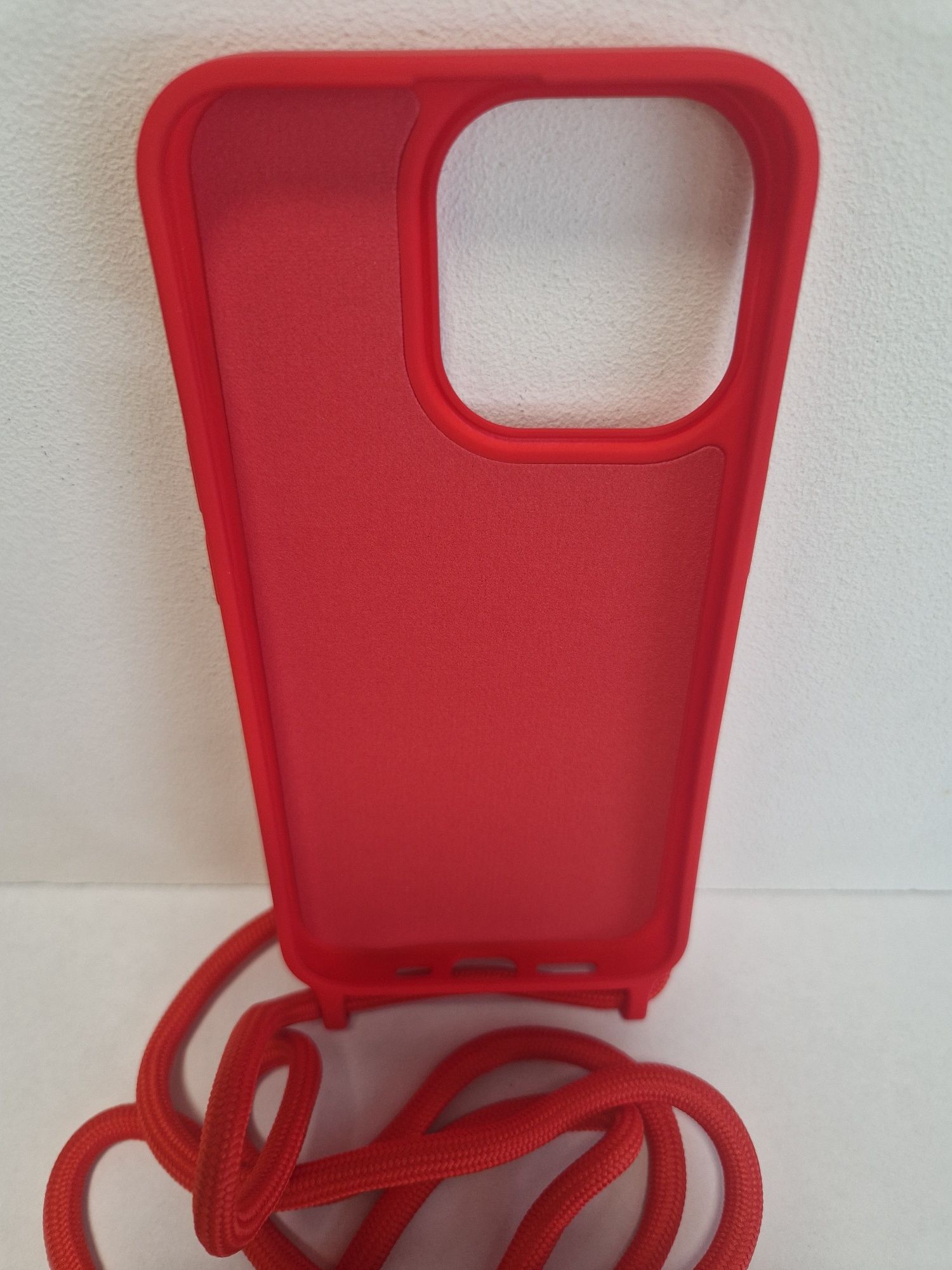 Strap Silicone Case do Iphone 13 Pro wzór 1 czerwony
