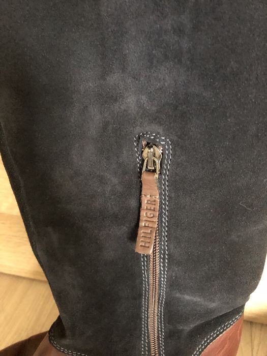 Tommy Hilfiger kozaki skorzane 41