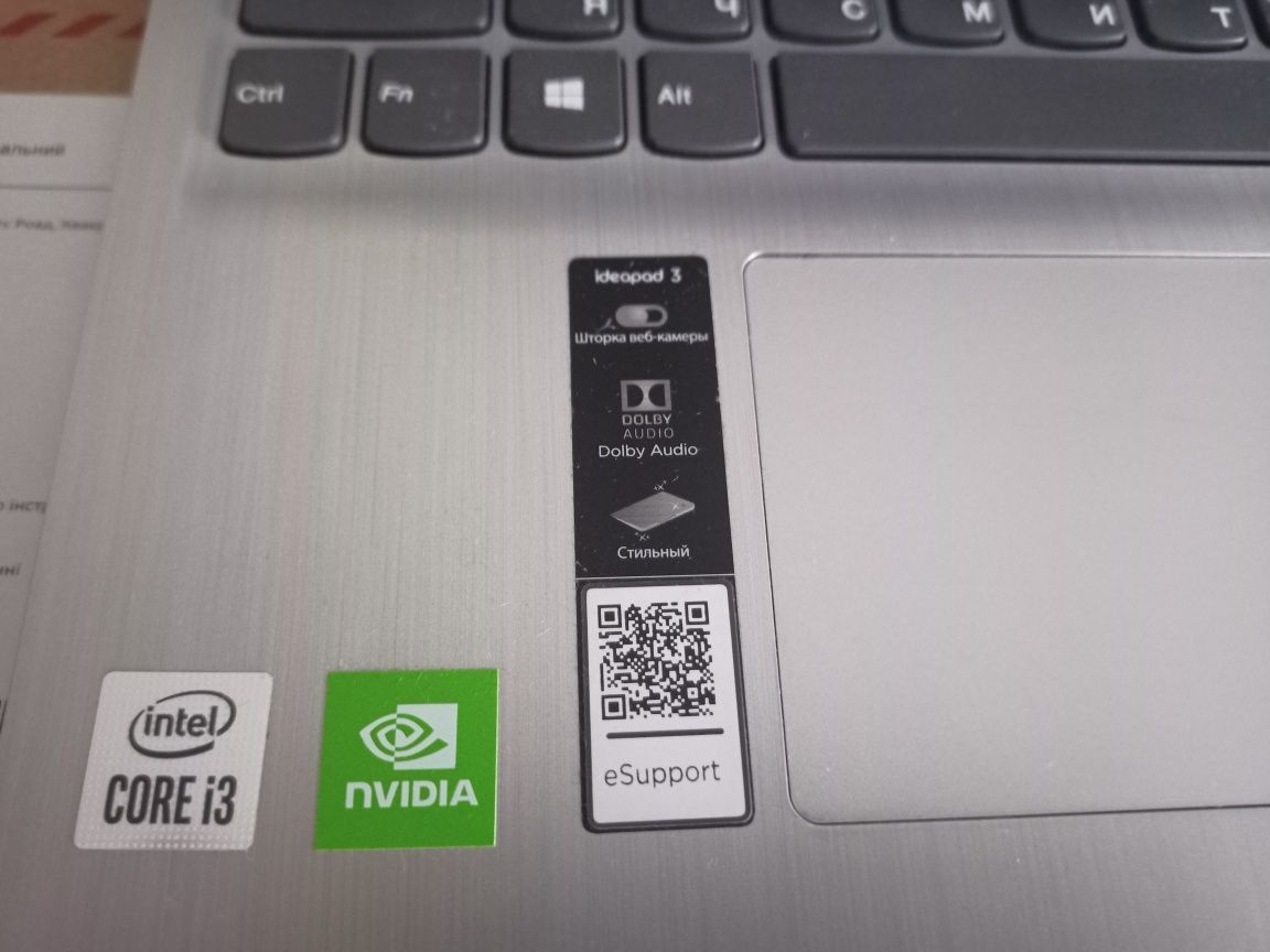 Ноутбук Lenovo IdeaPad 3 15IIL05 (81WE012VRA) Platinum Grey.