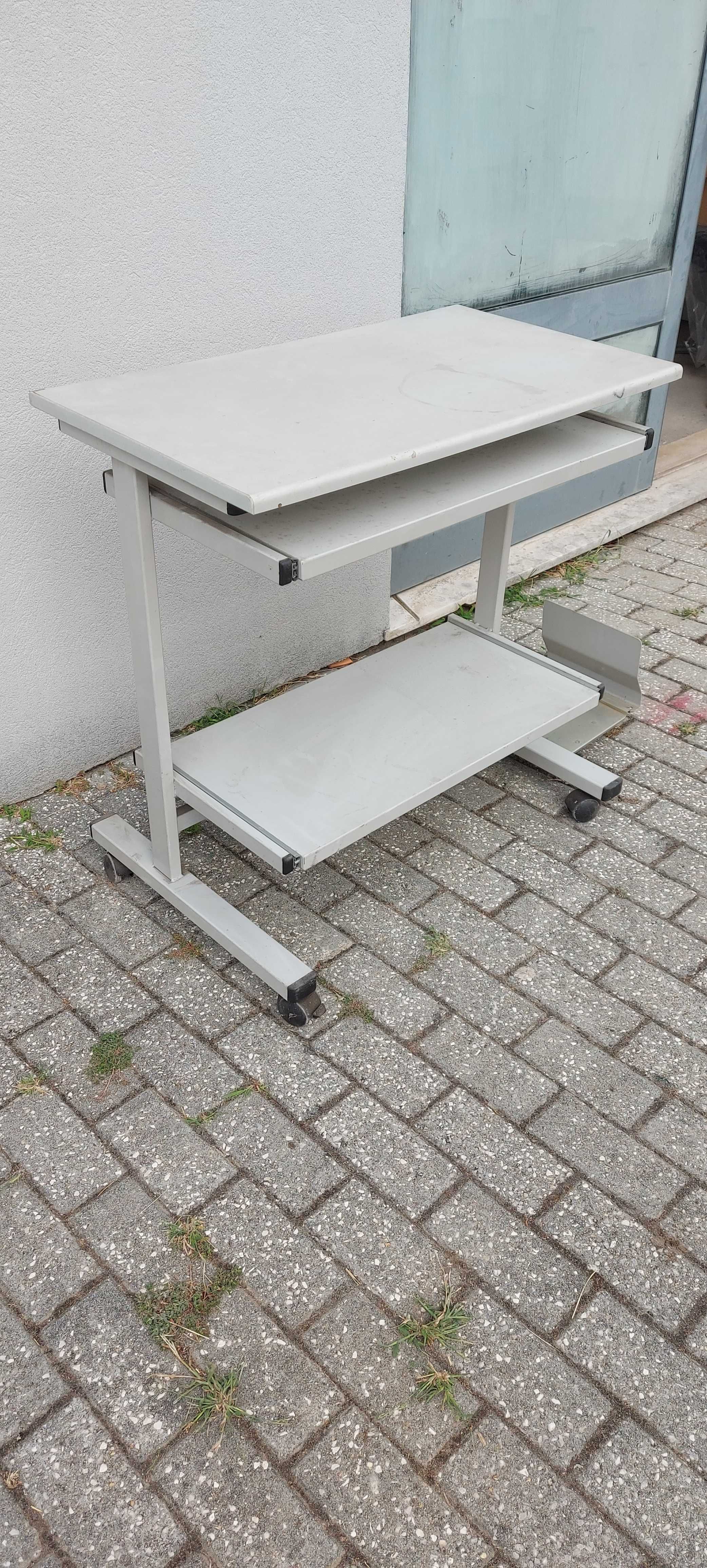 Mesa de Apoio a Impressora 2 prateleiras extensíveis