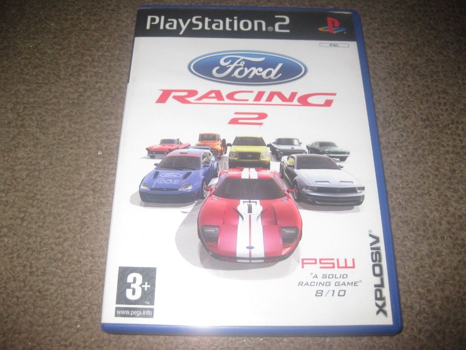 Jogo "Ford Racing 2" PS2/Completo!