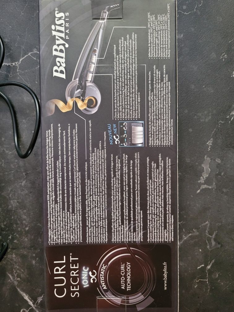 Automatyczna lokówka BaByliss Curl Secret Ionic C1200E