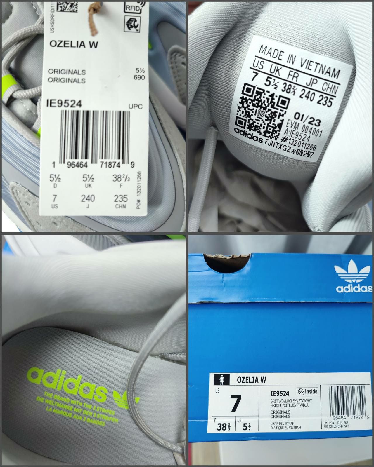 Оригінал кросівки Adidas OZELIA США