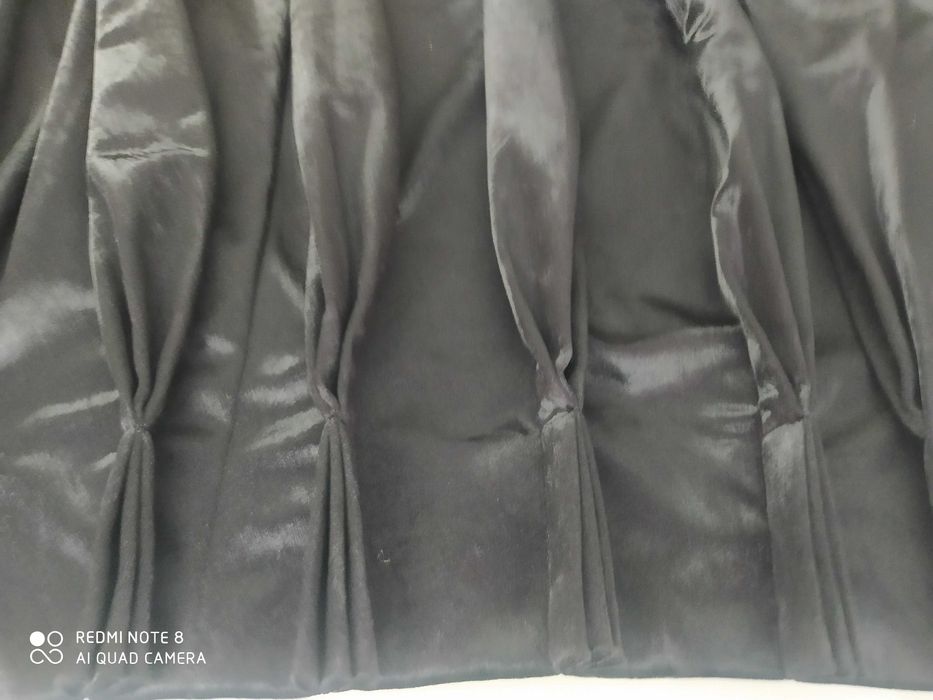 Zasłony welurowe z podszewką, grube