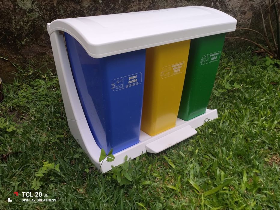 Ecopontos para reciclagem