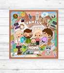 Toca boca na rzepy Family home
