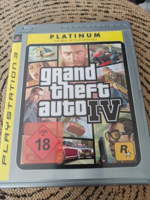 Gra grand theft auto IV na ps3