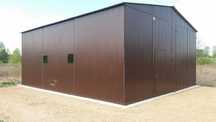 Garaż blaszany 7,5 x 6 Magazyn Wiata Garaż blaszak 7x6 6x8 5x9 6x6 7x7