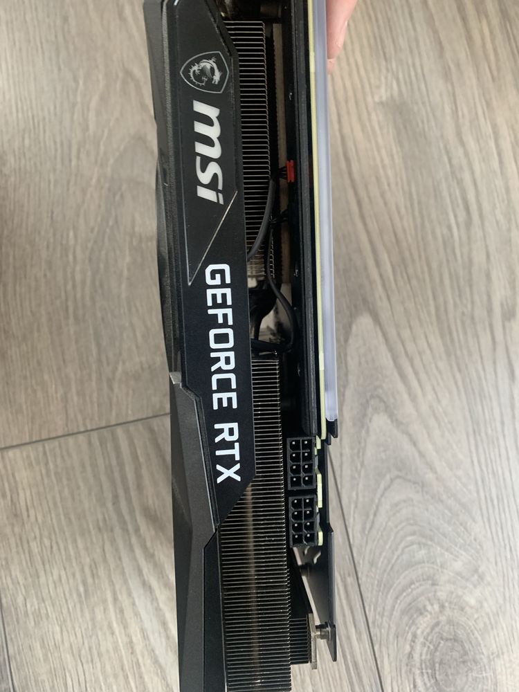 Відеокарта MSI gaming Z trio 3060 ti lhr 8gb