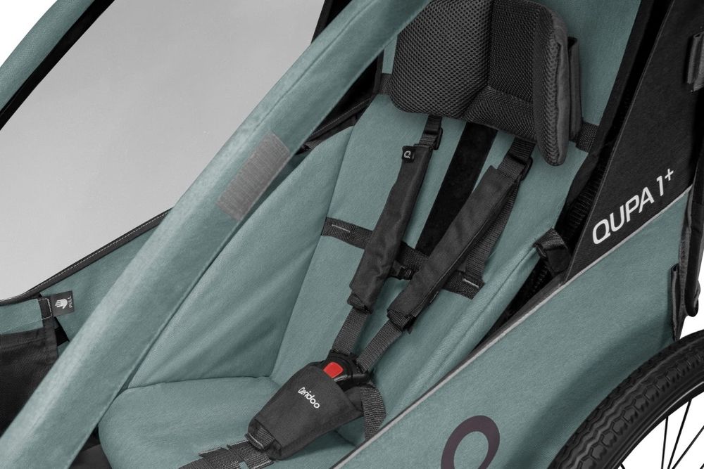 Qerdioo Qupa 1 Plus Mineral Blue 2025 przyczepka rowerowa wózek spacer