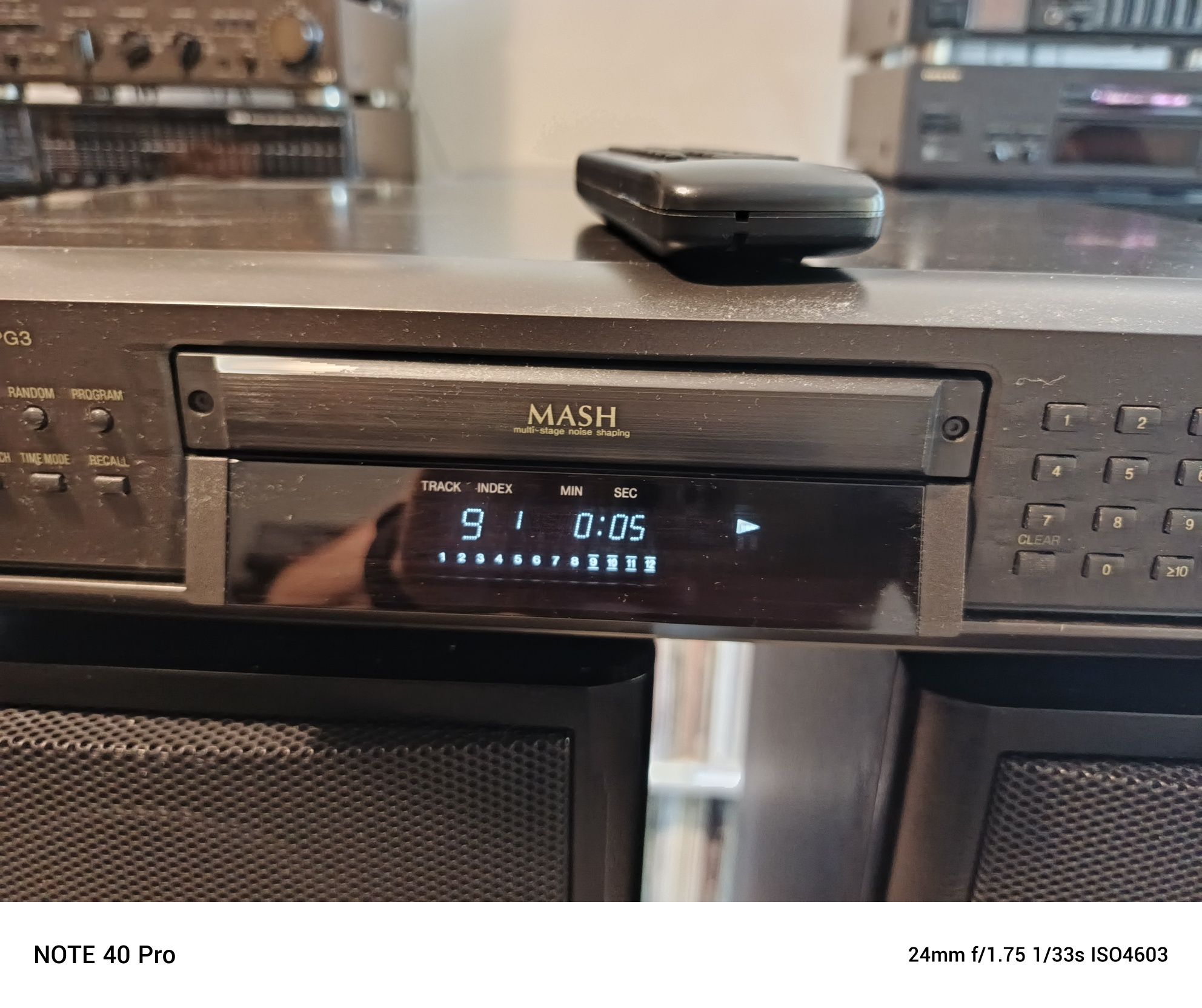Technics odtwarzacz CD.