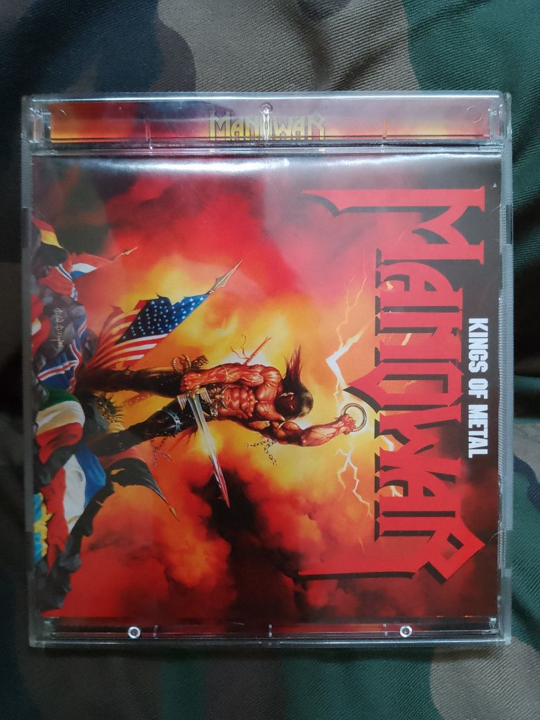 Manowar Kings Of Metal+ Fighting The World CD