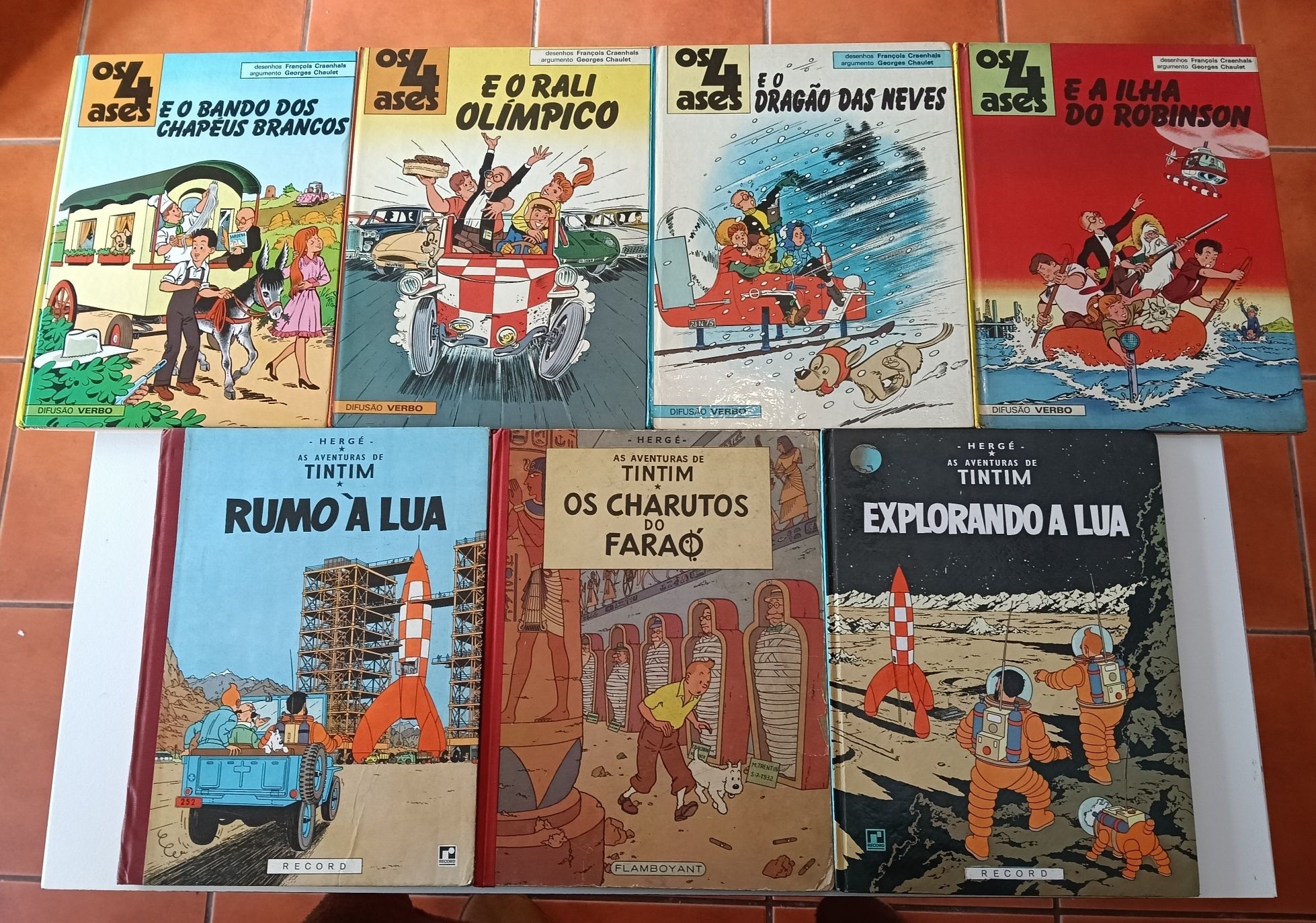 41 Livros Mortadelo e Salaminho,  Yakari, Tintin, Joana, João, Macaco