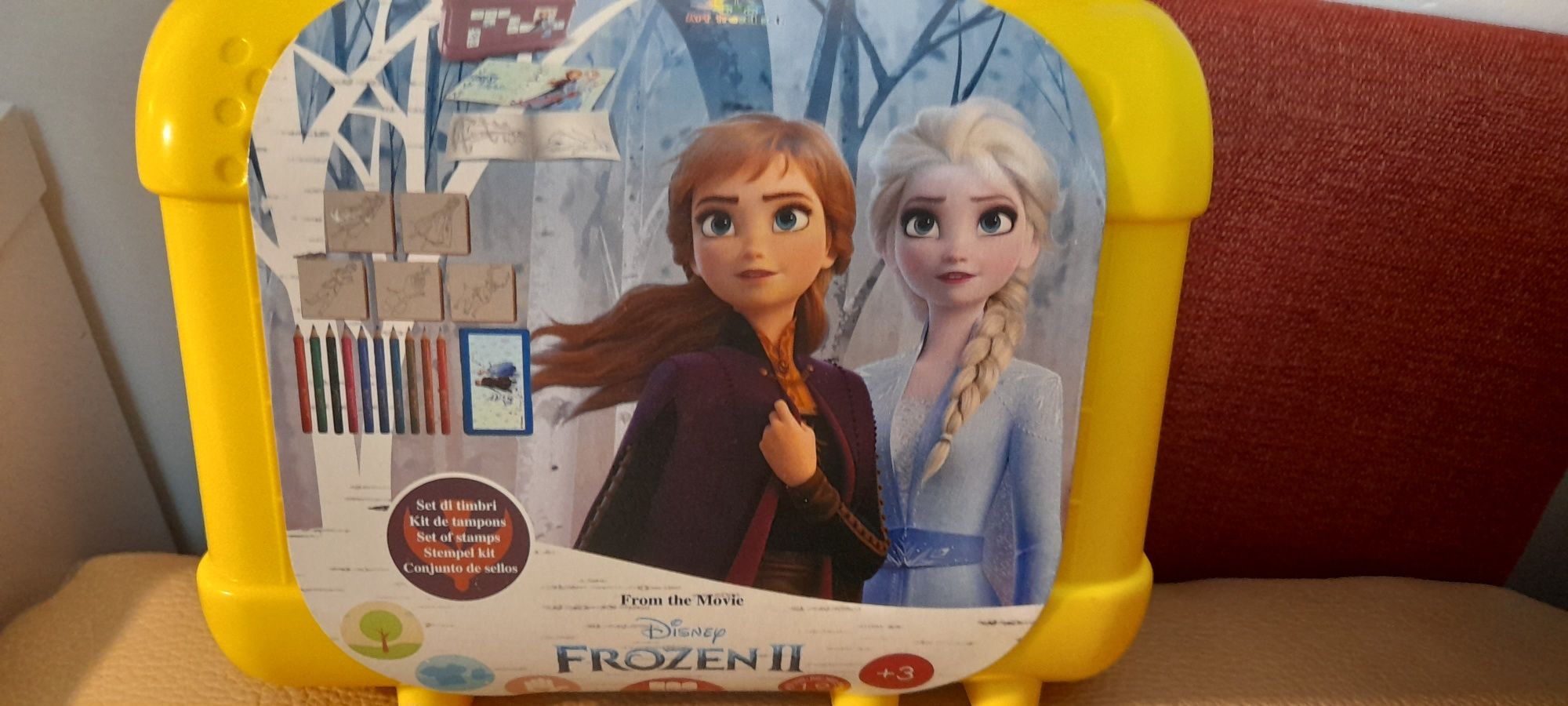 Conjunto Colorir Frozen, Anna, Elsa, NOVO