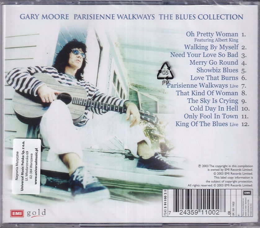 Gary Moore - Parisienne Walkways: The Blues Collection - CD