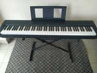 Pianino Cyfrowe Yamaha P - 45 BK plus statyw