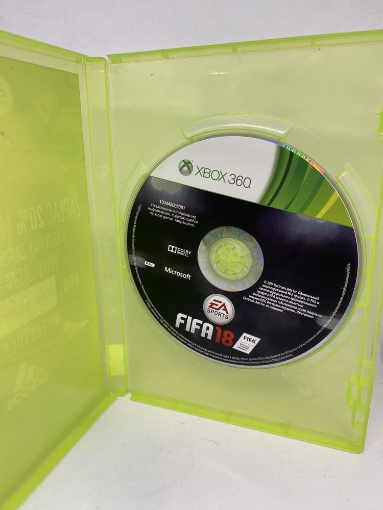 Gra Fifa 18 Xbox 360 X360 pudełkowa PL