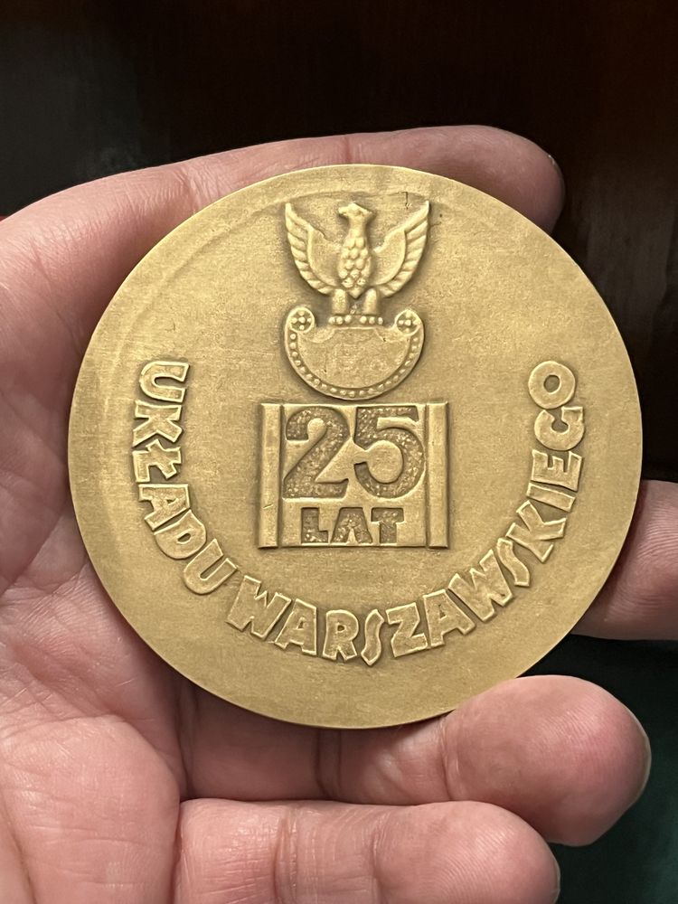 Medal wojskowy 25 lat Układu Warszawskiego