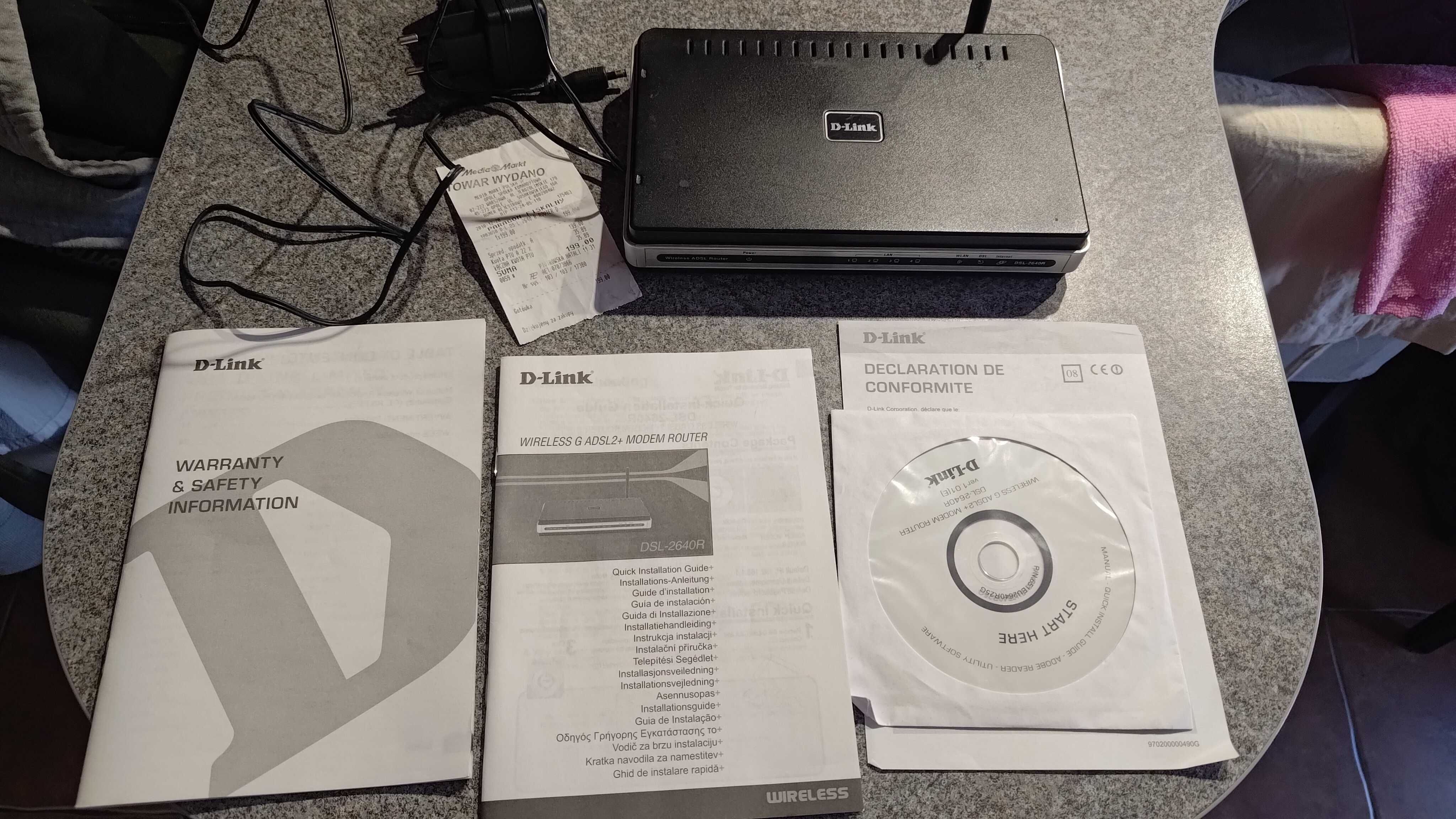Router D-Link DSL-2640R