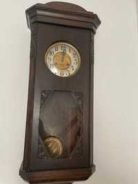 stary zegar wiszący, stare zegary wiszące GUSTAV BECKER