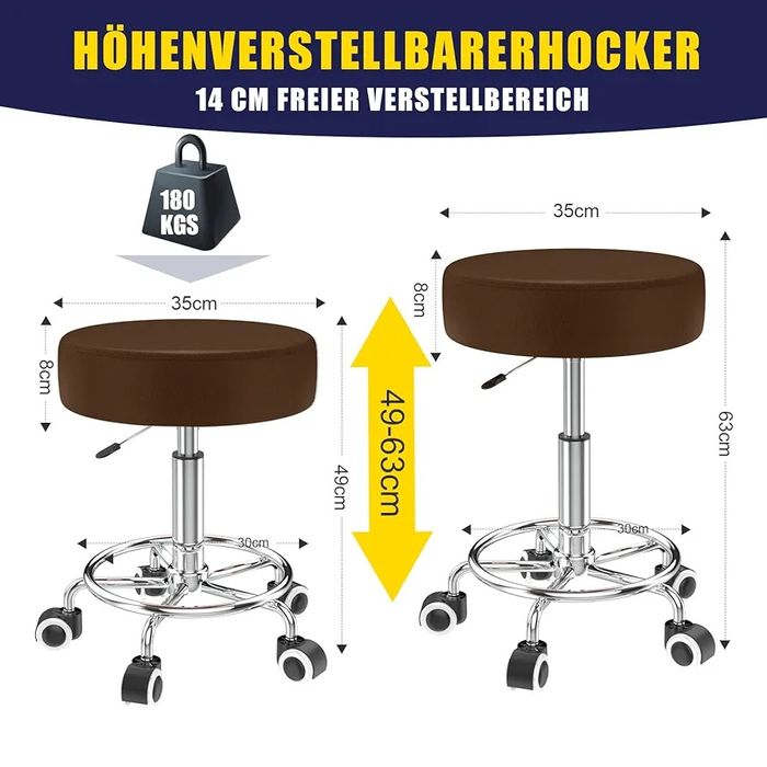 Hoker krzesło fryzjerskie fotel kosmetycznych