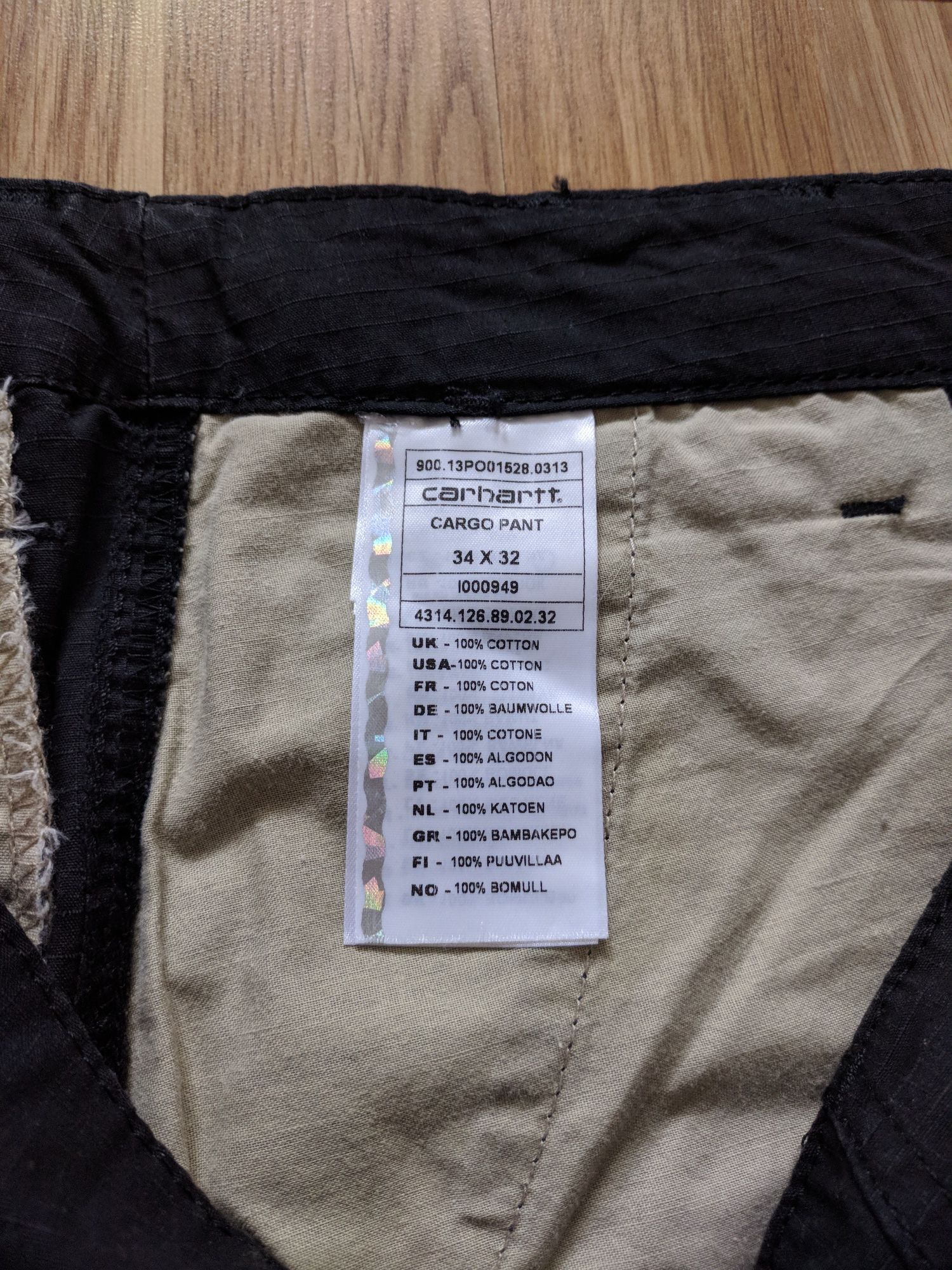 Милитари штаны carhartt cargo pants