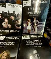 Seis dvds originais de Woody Allen