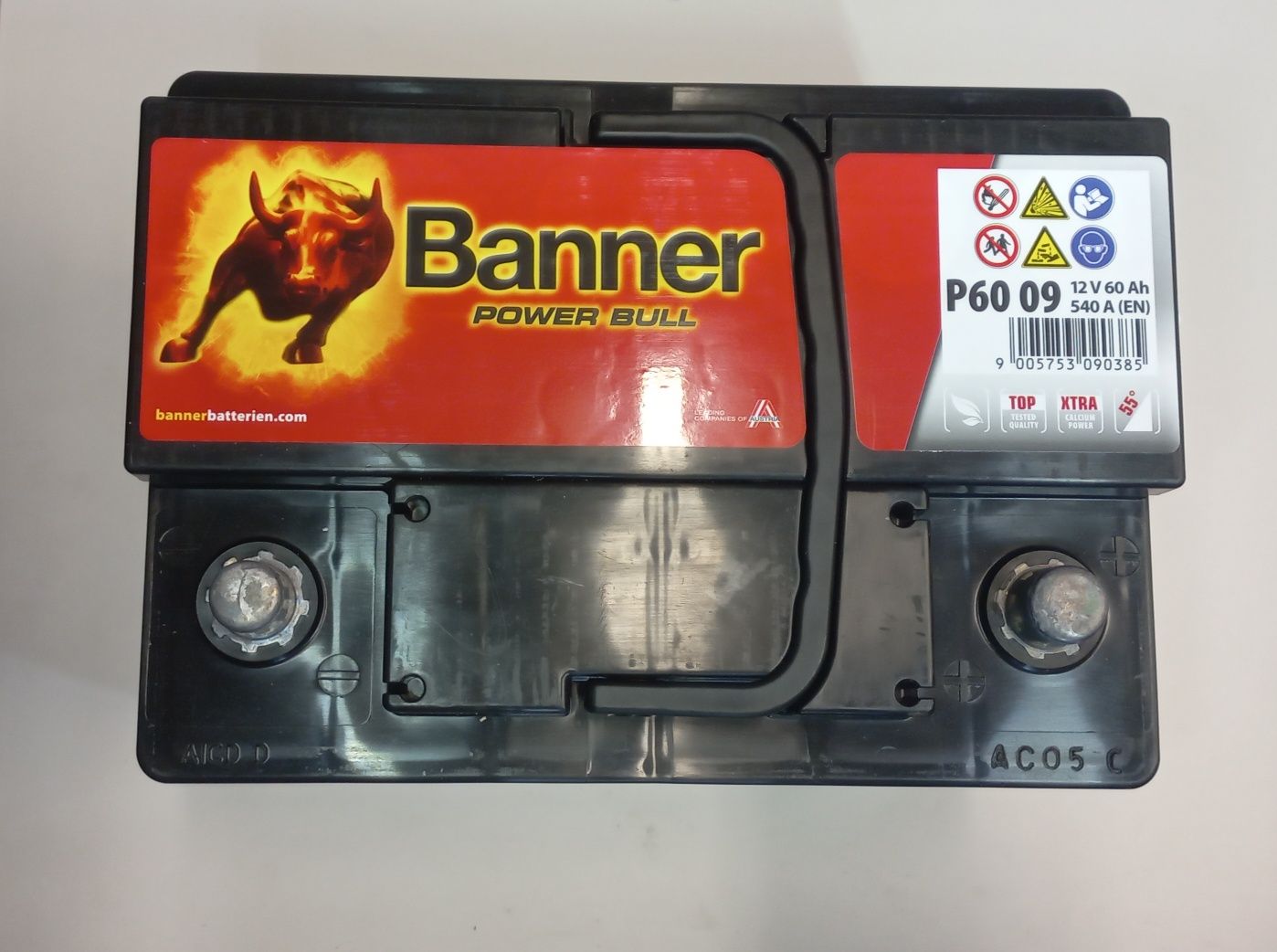 Akumulator Banner 12V 60ah 540A NOWY Power Bull
