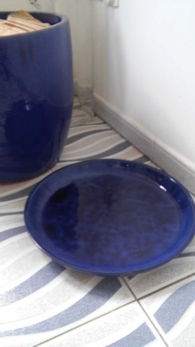 Sprzedam donice kobaltowe, ceramiczne