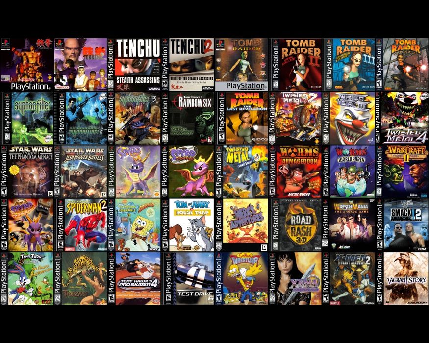 Нові Диски для PlayStation 1/PS1/PSone/ps1/пс1 - ТОПові  ігри.