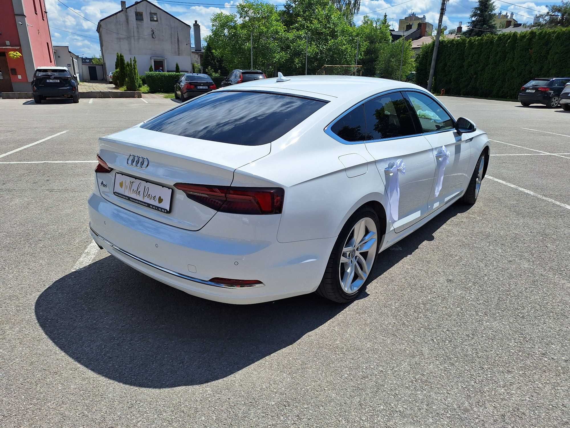 Auto do ślubu / Samochód do ślubu / Białe Audi A5 / Wolne terminy!