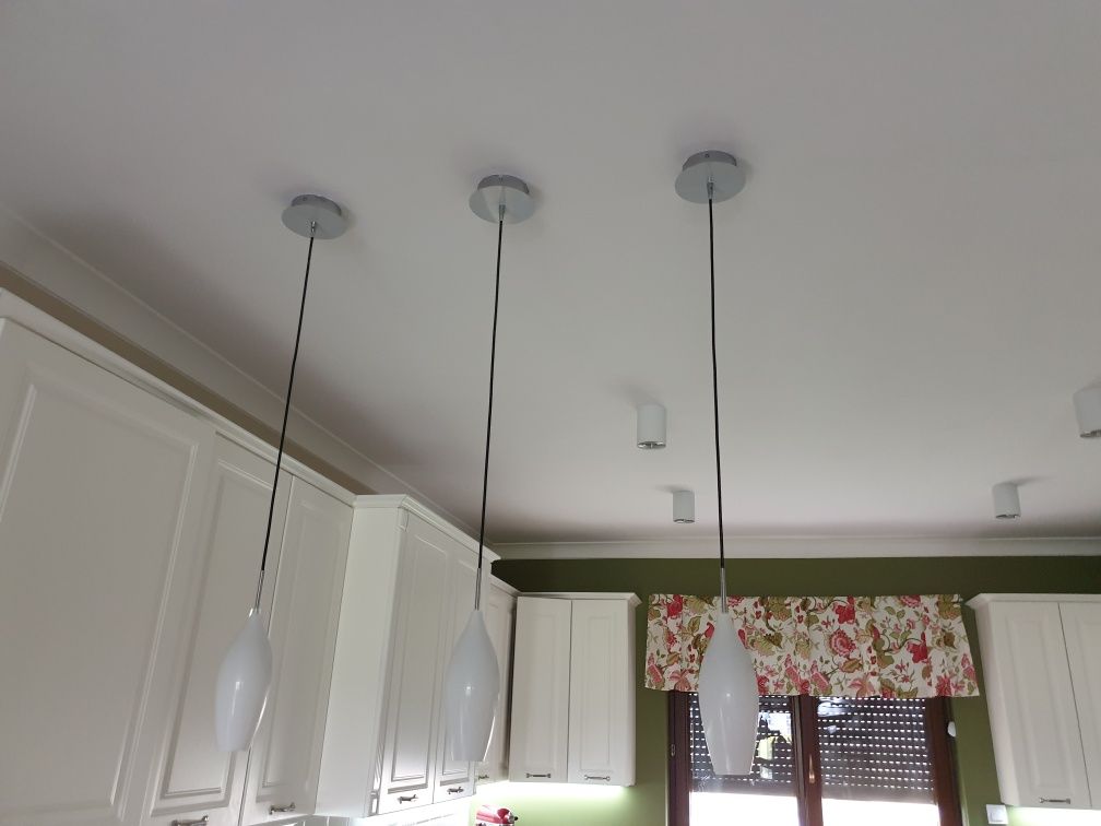 3 Lampy wiszące Zuma Line Champagne 3 sztuki
