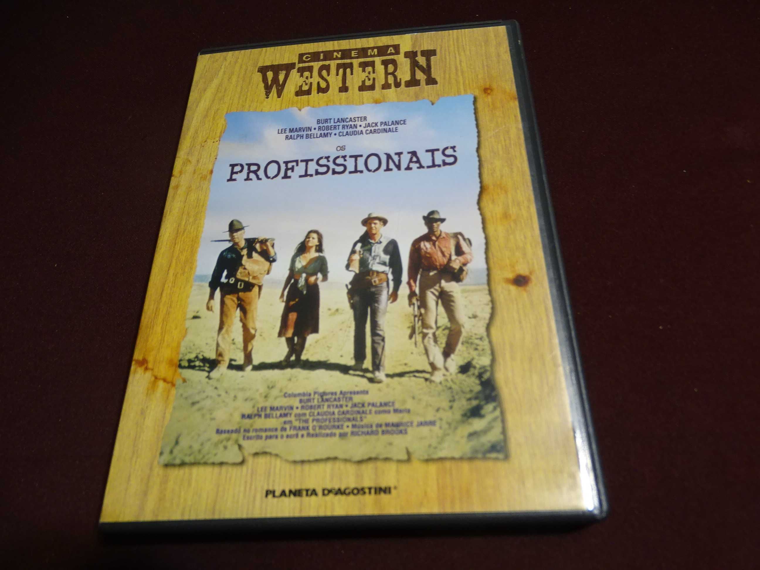 DVD-Os Profissionais-Burt Lancaster/Claudia Cardinale