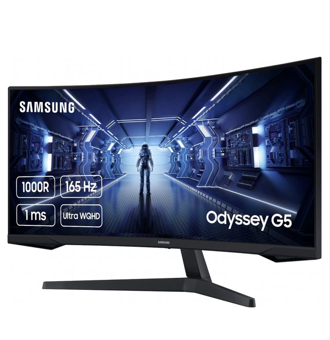 Монитор 34" Samsung Odyssey G5 C34G55T (LC34G55TWWIXUA)