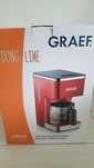 Ekspres przelewowy Graef Fk403 ekspres do kawy 1,25l czerwony