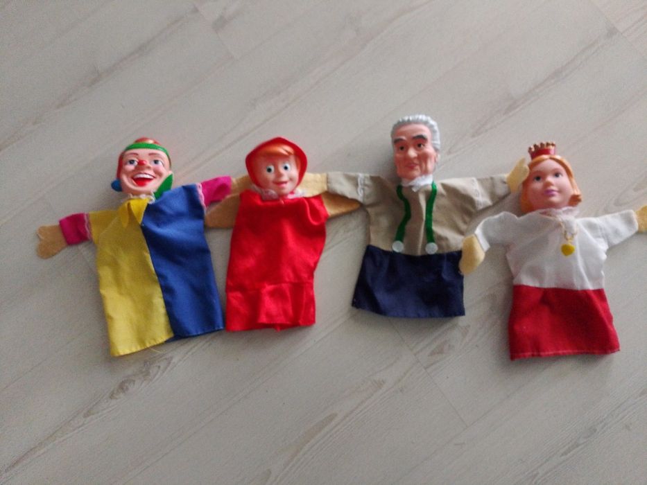 Zestaw pacynek na rękę